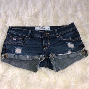 Hollister sexy jean shorts size 0